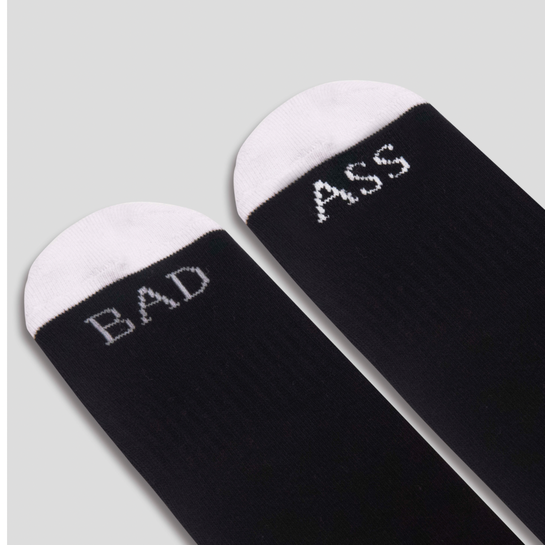 Black BADASS Socks