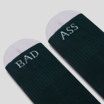 Hunter Green BADASS Socks
