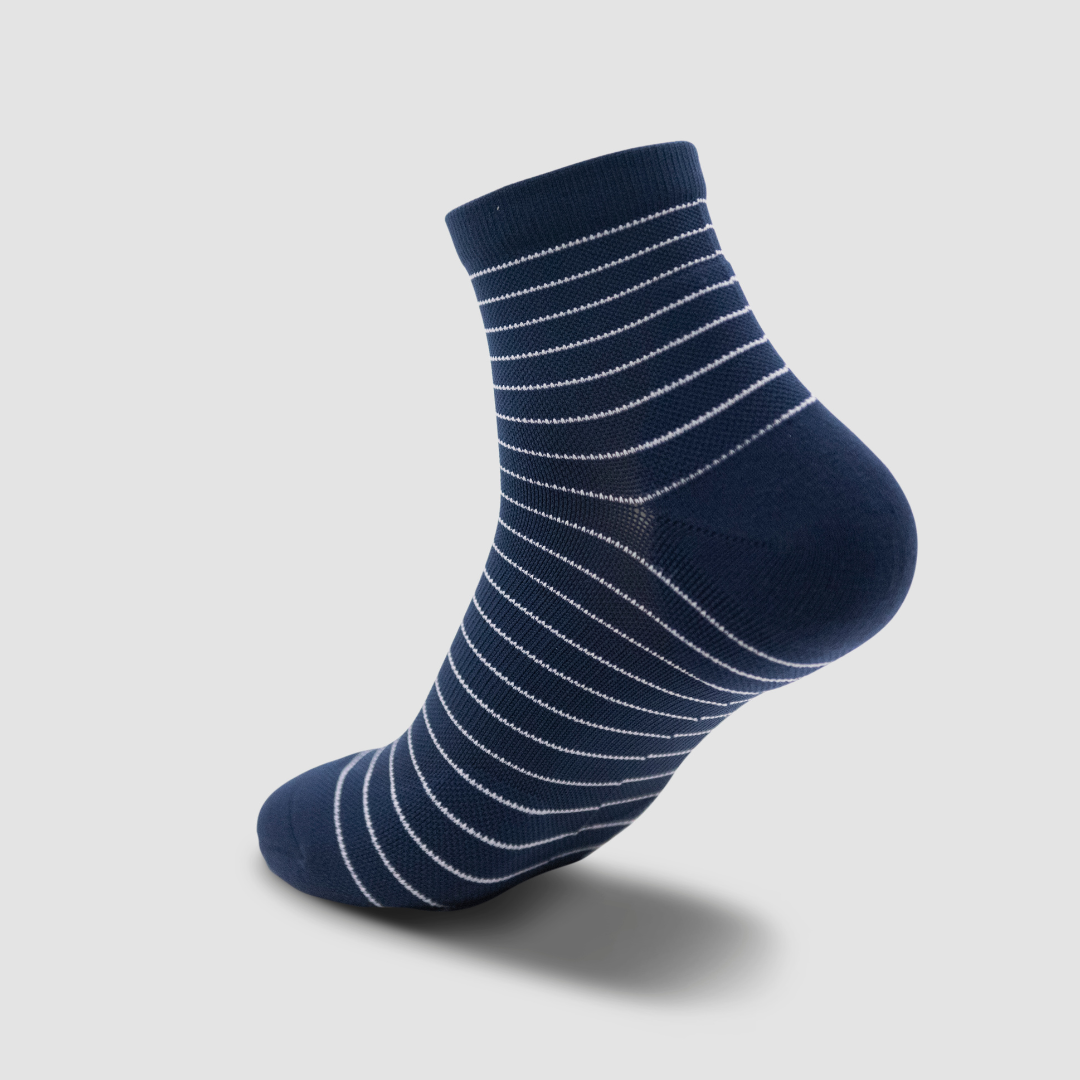 Navy PINSTRIPE Socks