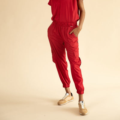 LAB Joggers Chili Red